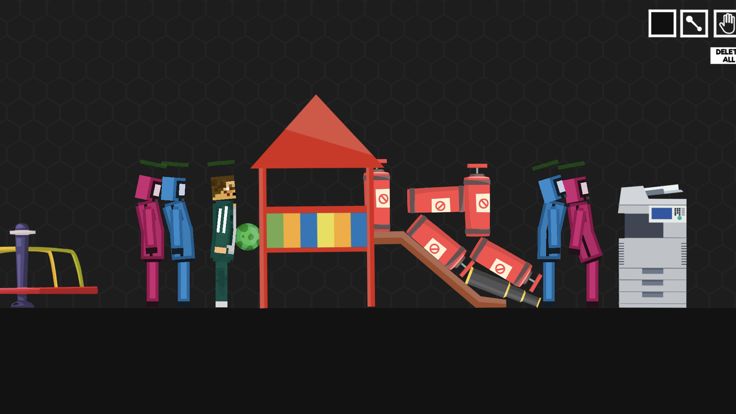 Red Green Survival Playground游戏截图