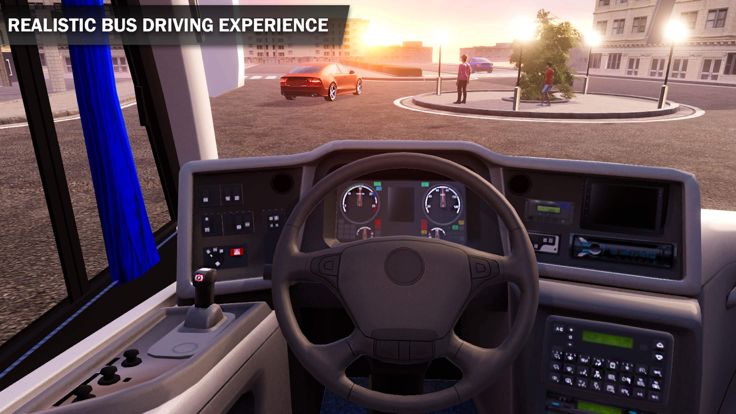 City Bus Transport Drive Sim游戏截图