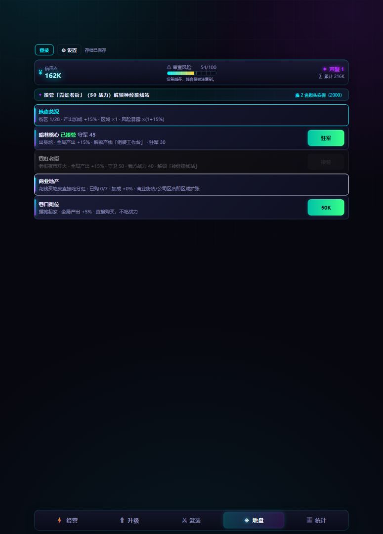 夜城之王游戏截图