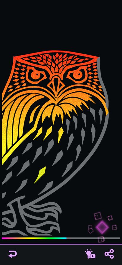 划痕艺术:轻按即可轻松完成!游戏截图