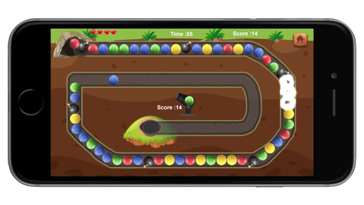 Marble Mission Blast游戏截图