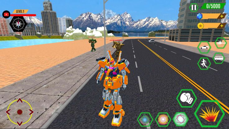 Multi-Transform Robot Shooting游戏截图