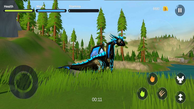 Dragon Simulator: Ice & Fire游戏截图