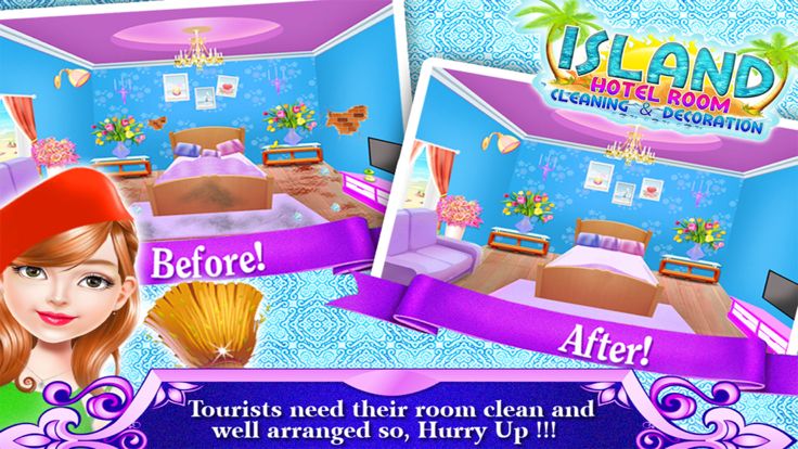 Island Hotel Room Cleanup游戏截图
