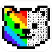 Pixelz - Color by Number Pixel Art Coloring Book
