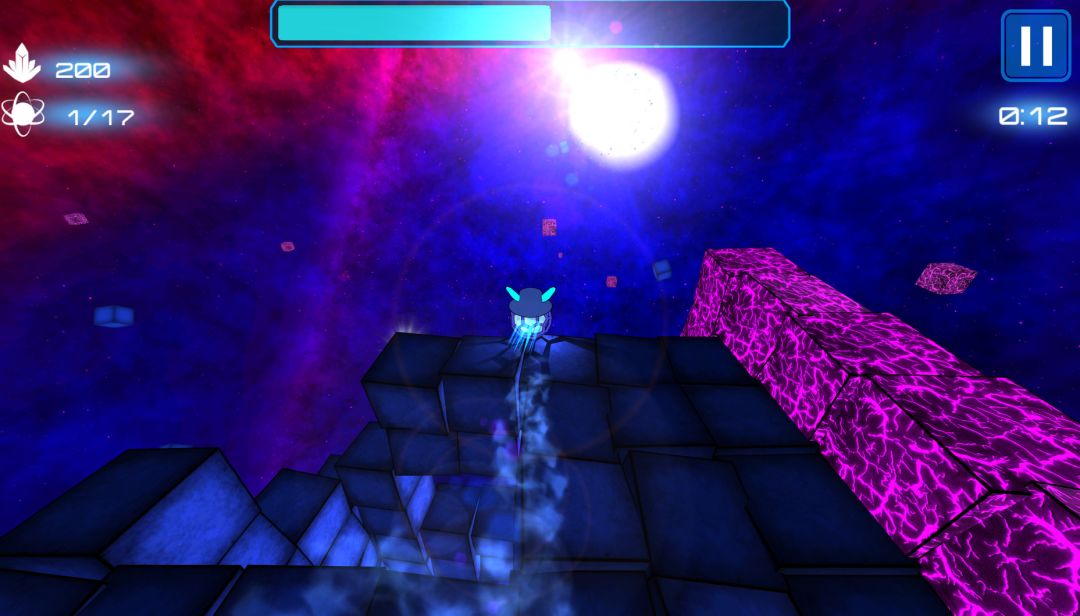 Deep Blue 3D Maze in Space游戏截图