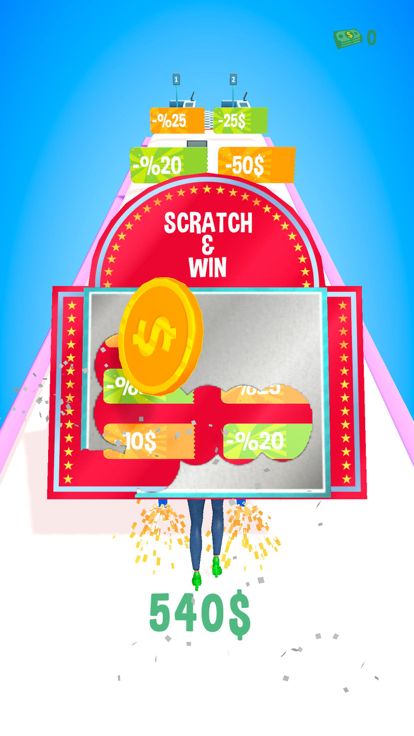 Coupon Rush 3D游戏截图