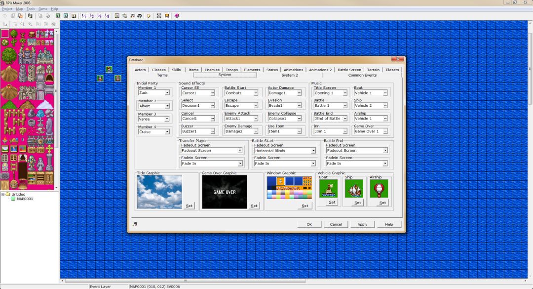 RPG Maker 2003游戏截图