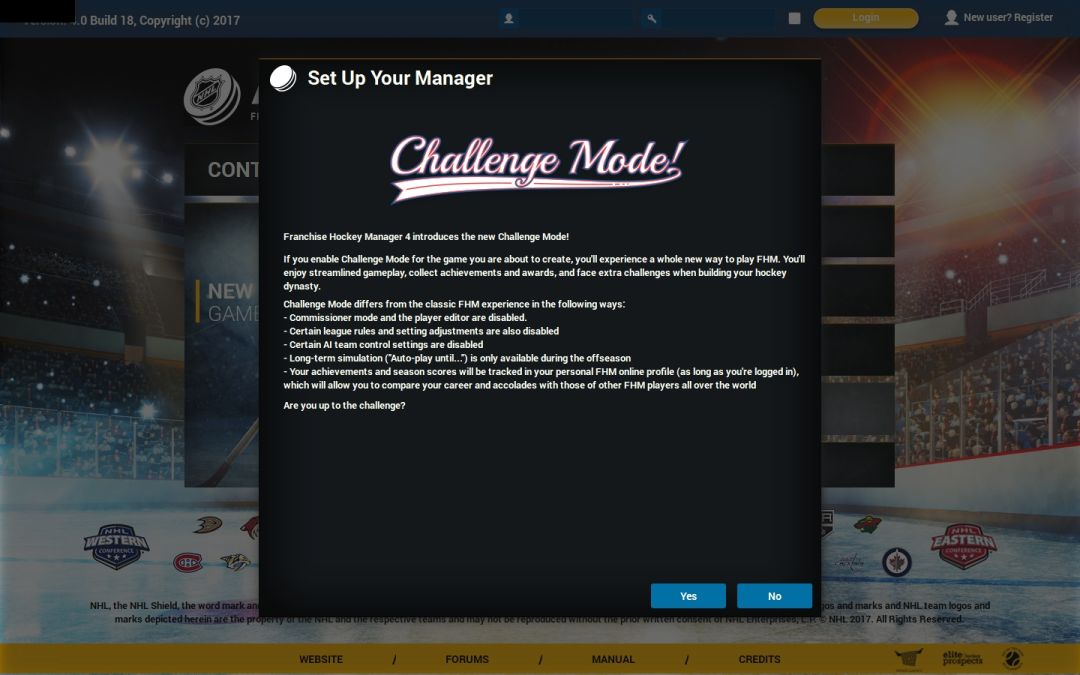 Franchise Hockey Manager 4游戏截图