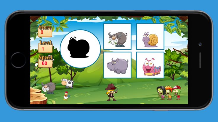 Guess Picture in Zombie Forest游戏截图