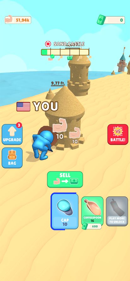 Sand Castle: Tap & Build游戏截图