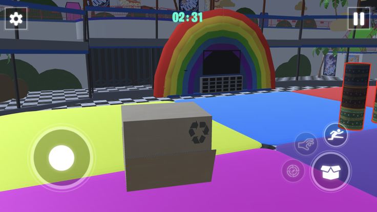 Rainbow Green Monster游戏截图
