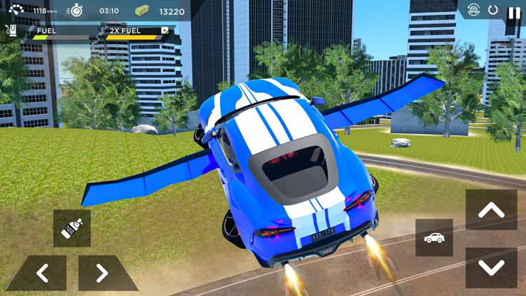 Flying Car Sim: Car Games 2022游戏截图