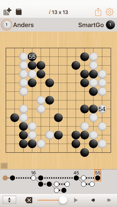 SmartGo Player 围棋软件游戏截图