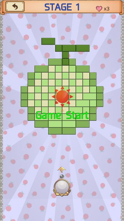 Otaro Breakout游戏截图