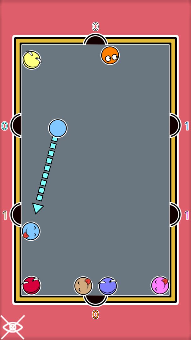 滑稽小球.io游戏截图