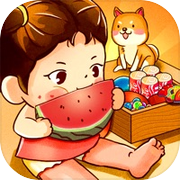 摆摊日记 - 模拟经营美食养女儿休闲小游戏icon