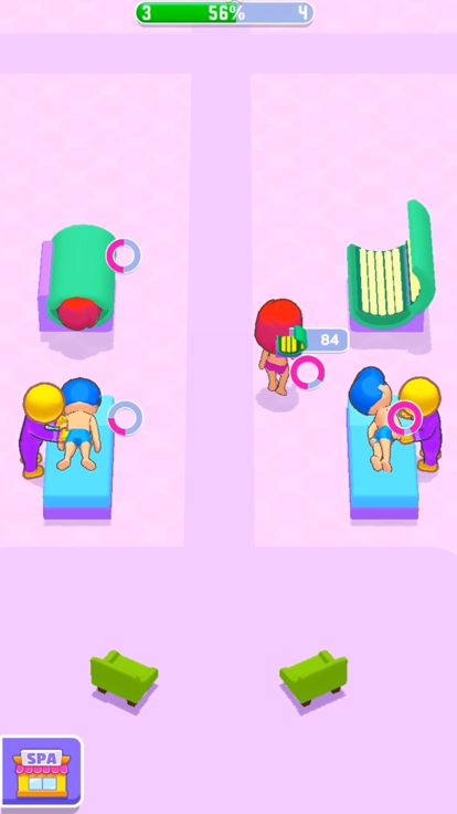 IDLE Spa Salon - 3D Arcade游戏截图