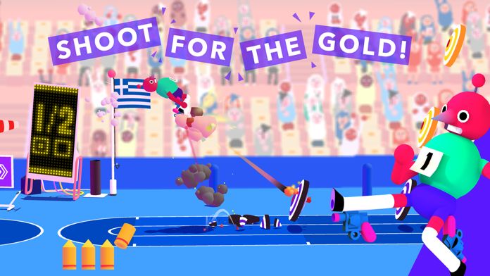 跑枪运动游戏截图