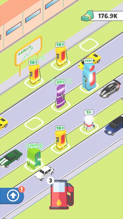 Gas Station Merge游戏截图