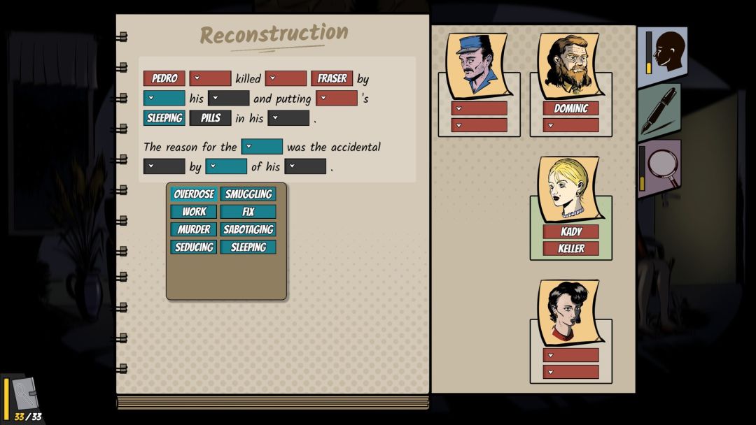 机密谋杀案中案 - 硬核本格推理侦探游戏游戏截图