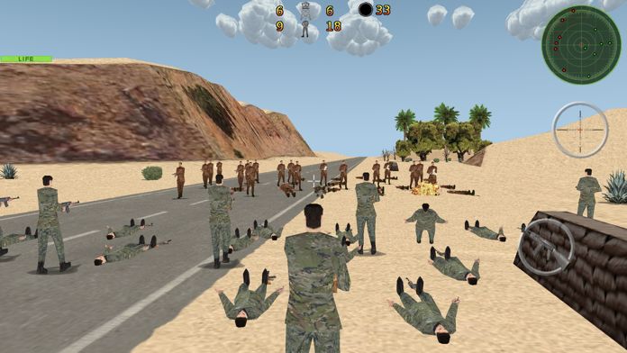 Desert War 3D - Strategy game游戏截图