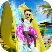 Stickman Uphill Water Slide 3Dicon