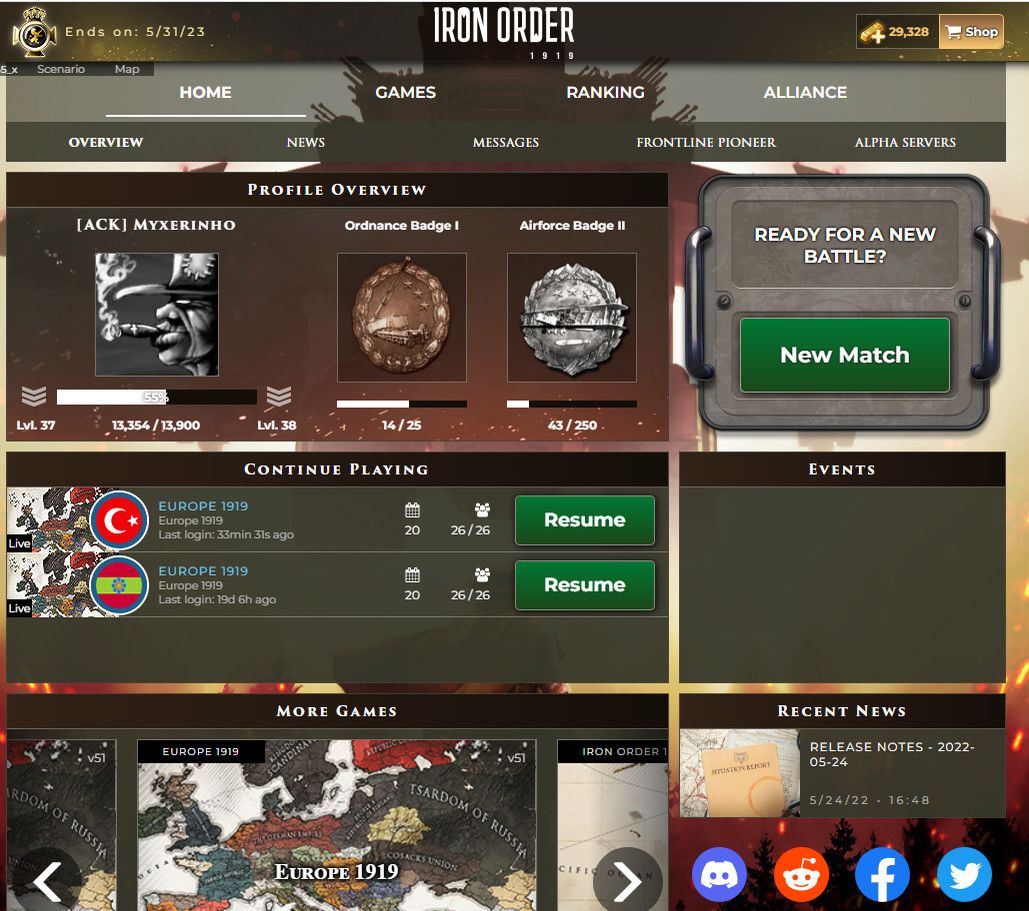 Iron Order 1919游戏截图