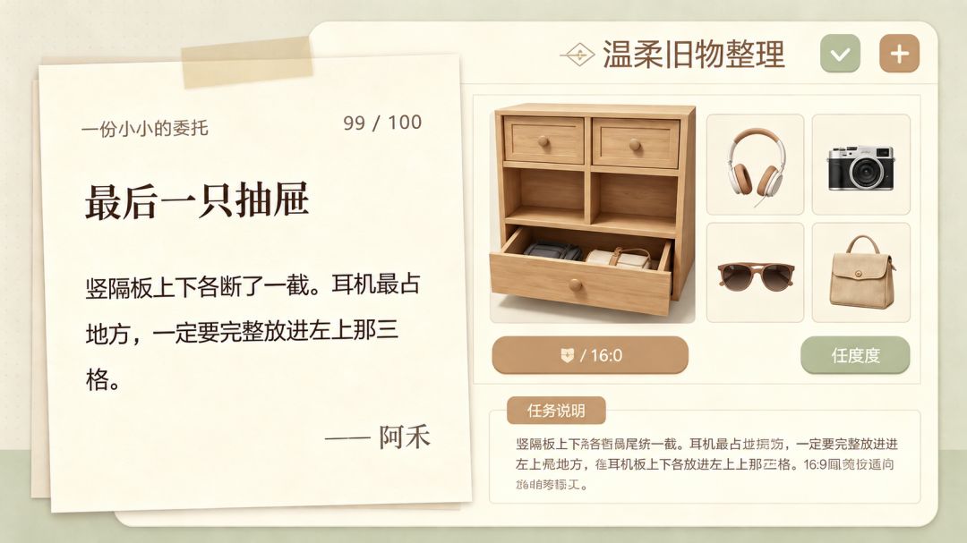 留一格:回忆收纳师游戏截图