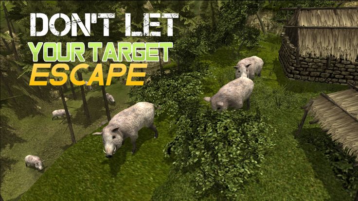 野猪猎人模拟器 - 拍摄的动物射击模拟游戏游戏截图