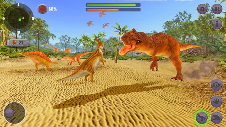 Wild Raptor Dinosaur Simulator游戏截图