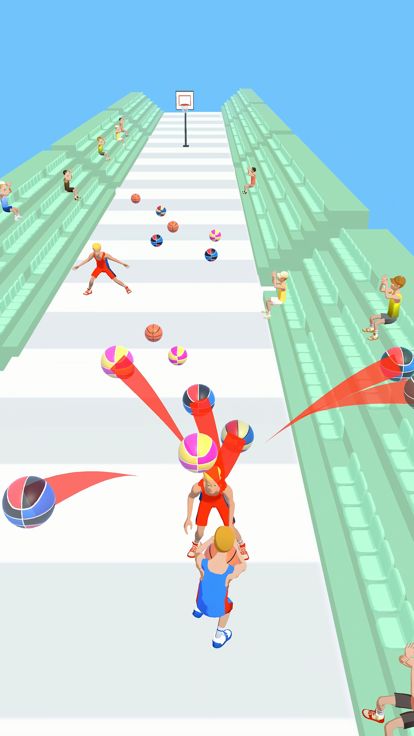 Hoops Stack游戏截图