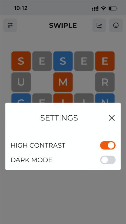 Swiple - Swap Word Game游戏截图