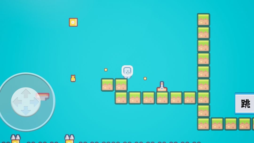 小蓝跑酷游戏截图