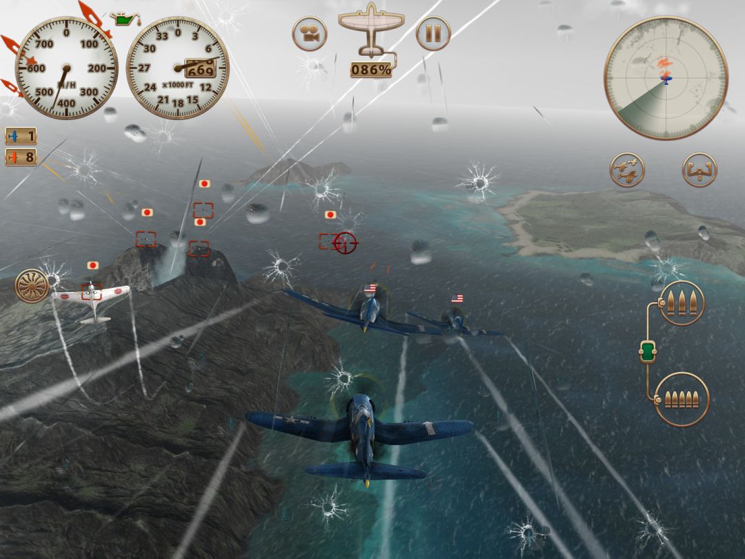 Sky Gamblers: Storm Raiders游戏截图