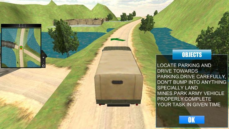 美国陆军货运卡车模拟器游戏截图