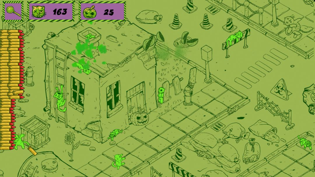 Hidden Cats : Zombie Hunter游戏截图