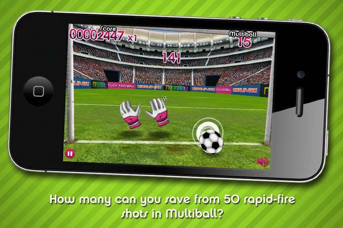 Flick Football Super Save游戏截图