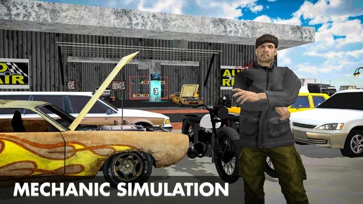 3D汽车修理工作模拟器游戏截图