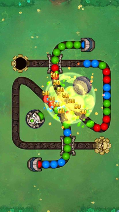 祖马传奇 - 玛雅青蛙弹珠历险记游戏截图