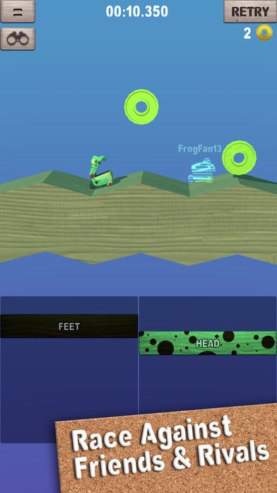 Wobble Frog Adventures游戏截图