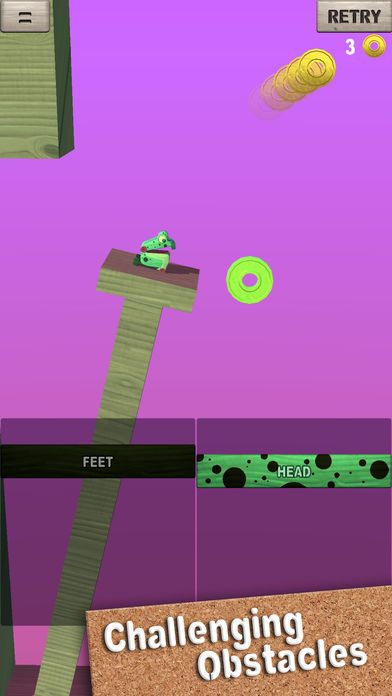 Wobble Frog Adventures游戏截图