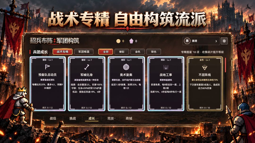招兵布阵:军团构筑游戏截图