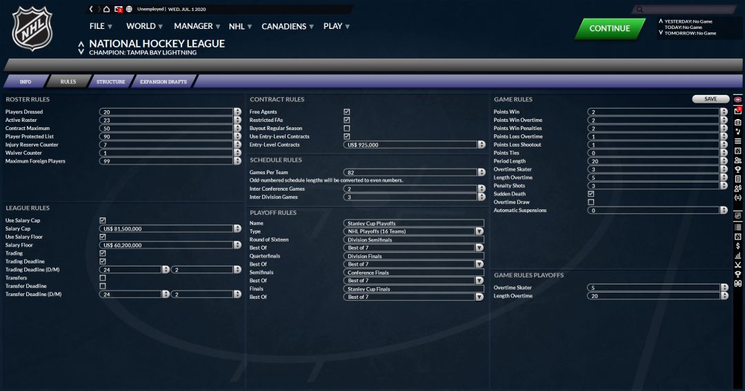 Franchise Hockey Manager 7游戏截图