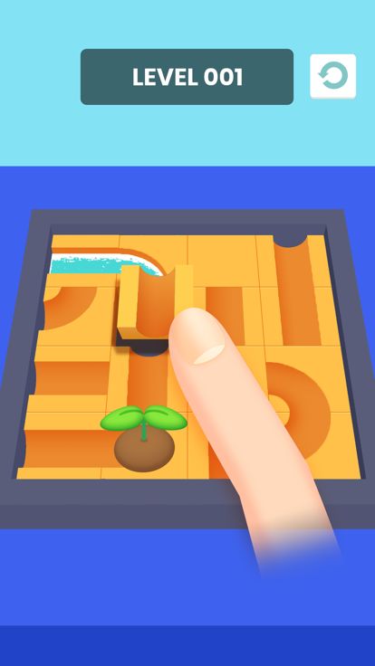 Unblock Water Puzzle游戏截图