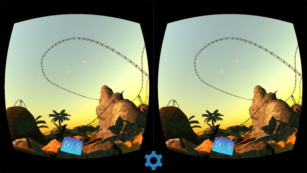 Roller Coaster Sunset游戏截图