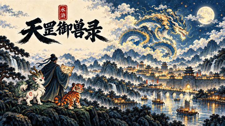水浒·天罡御兽录 封面