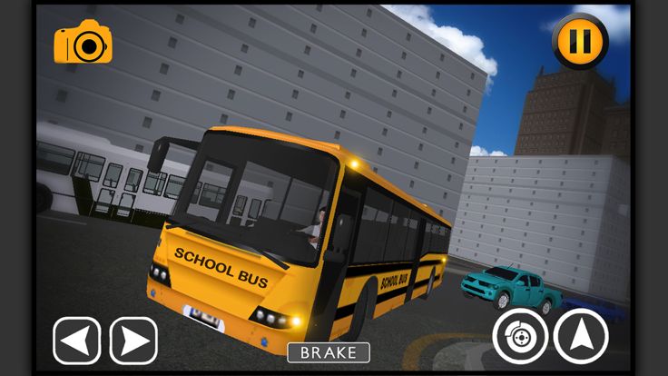 学校 总线 行驶 模拟器游戏截图