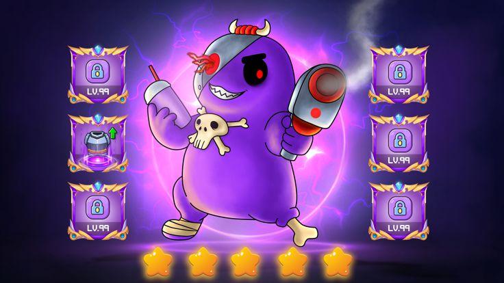 Fight Grimaceshake vs Zombies游戏截图