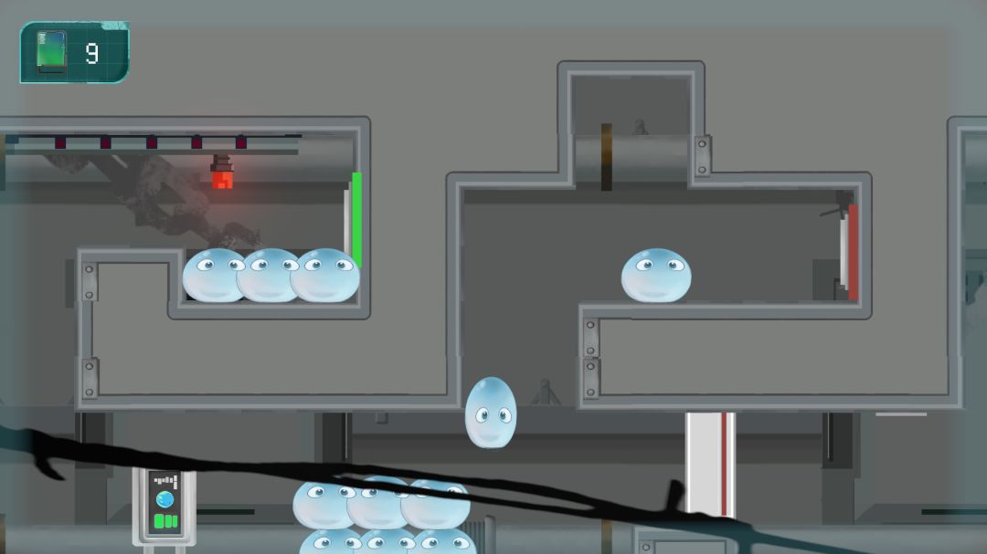 键与粘球游戏截图